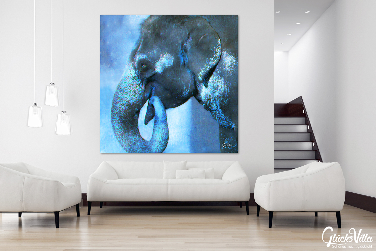 Wandbild: Mein Freund, der Elefant 2