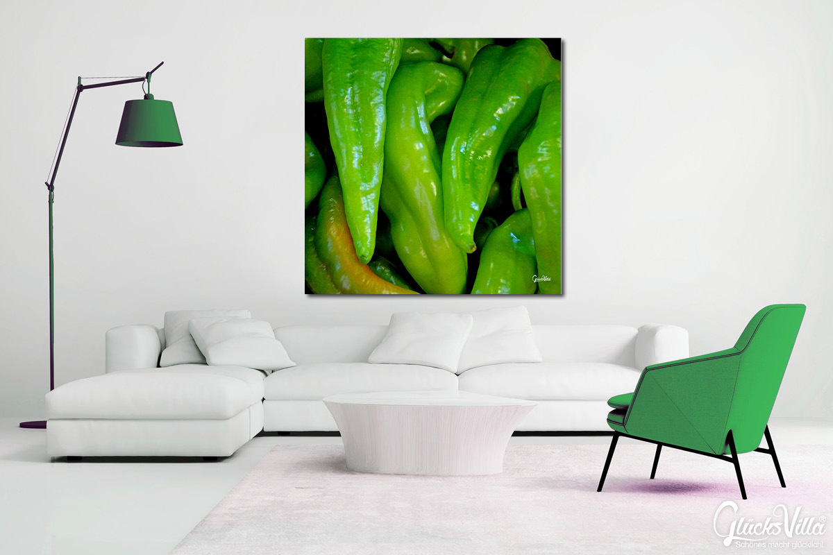 Wandbild: Gemüse 4 Paprika