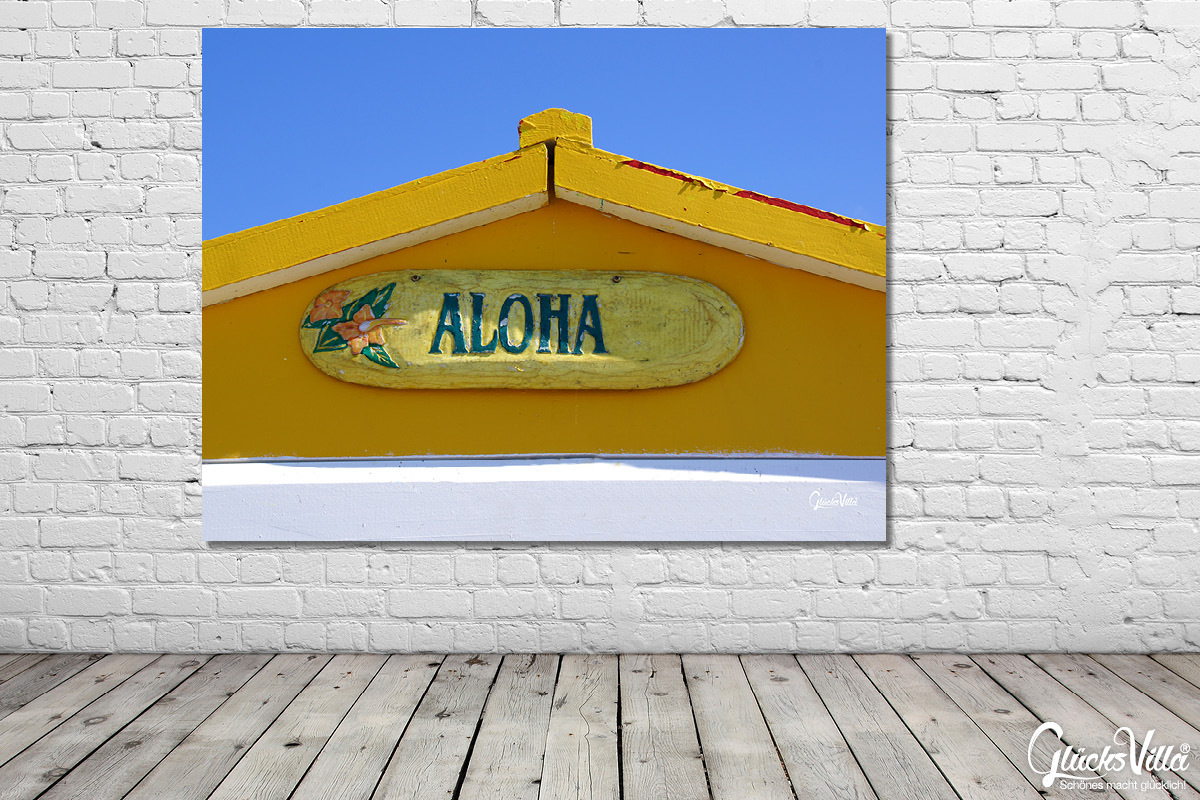 Wandbild: Aloha