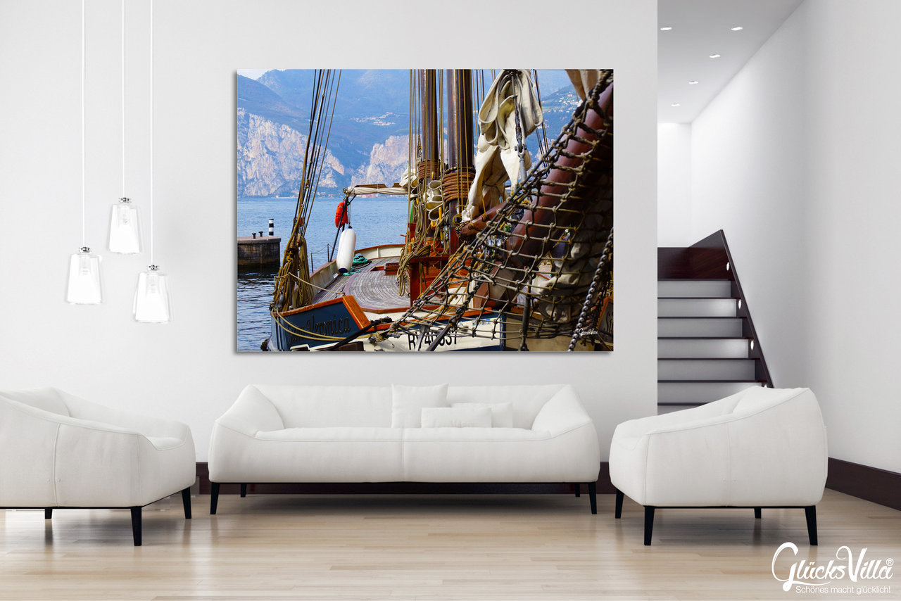 Wandbild: Segelschiff 9