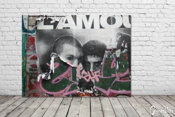 Wandbild: L´amour Plakat & Graffiti