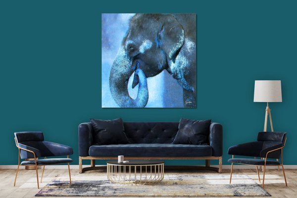 Wandbild: Mein Freund, der Elefant 2