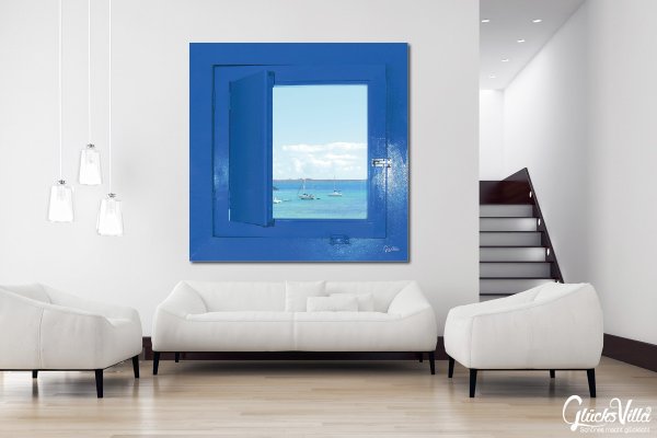 Wandbild: Fenster zum Meer