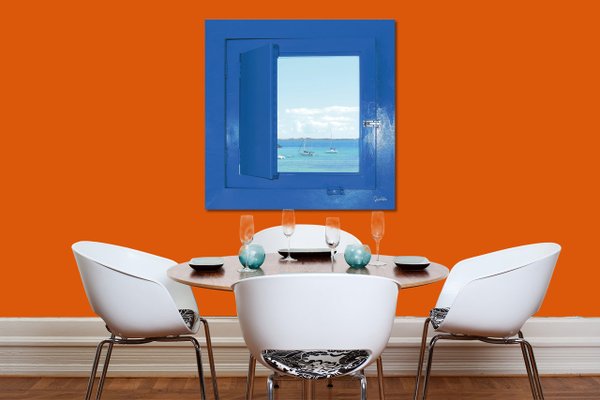 Wandbild: Fenster zum Meer