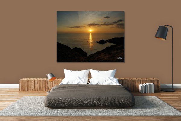 Wandbild: Sonnenuntergang auf Lanzarote