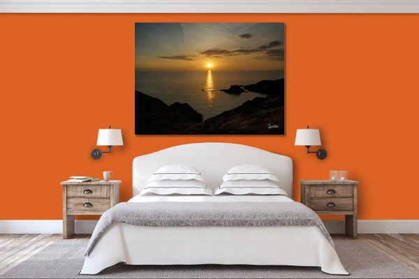 Wandbild: Sonnenuntergang auf Lanzarote