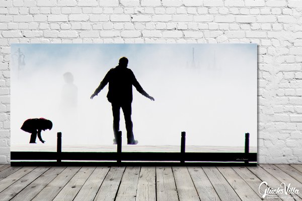 Wandbild: Im Nebel von Bordeaux 10