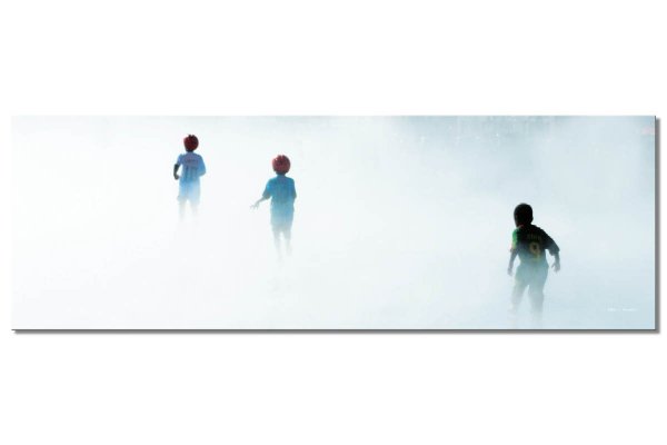 Wandbild: Im Nebel von Bordeaux