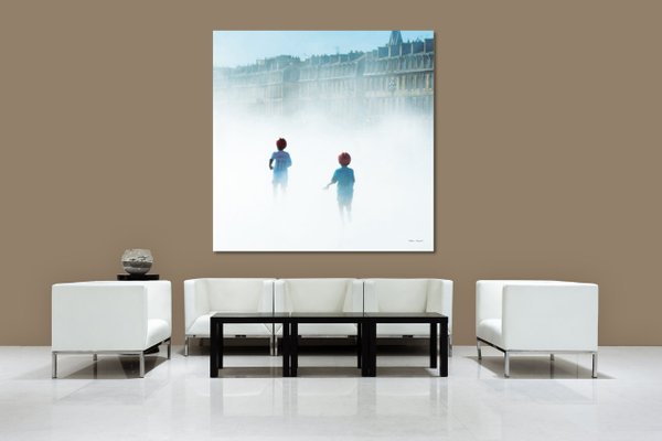 Wandbild: Im Nebel von Bordeaux 2