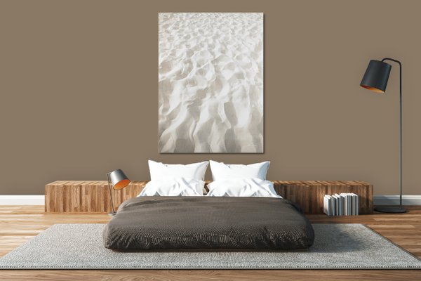 Wandbild: Weißer Sand