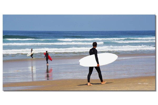 Wandbild: Surfen 2