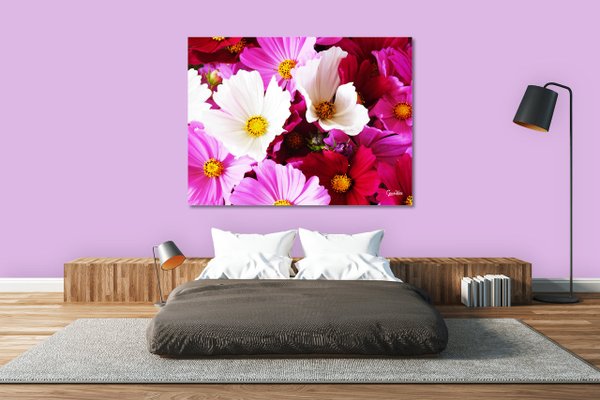 Wandbild: Blütenmeer