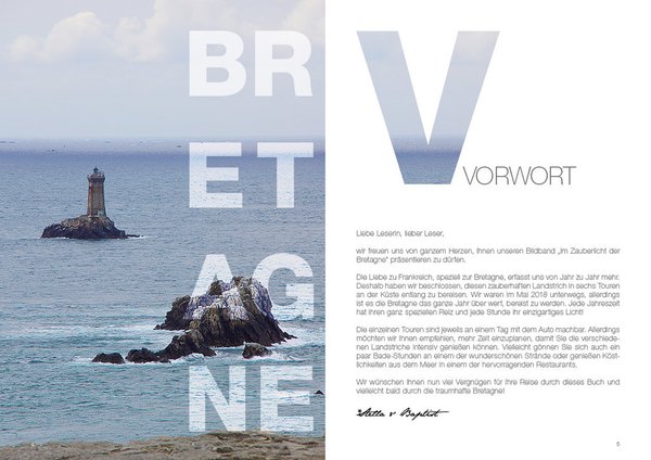 Buch "Im Zauberlicht der Bretagne" - Bildband, Reiseführer, Reisetagebuch