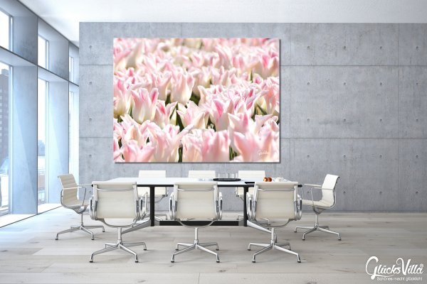 Wandbild: Tulpenmeer 11