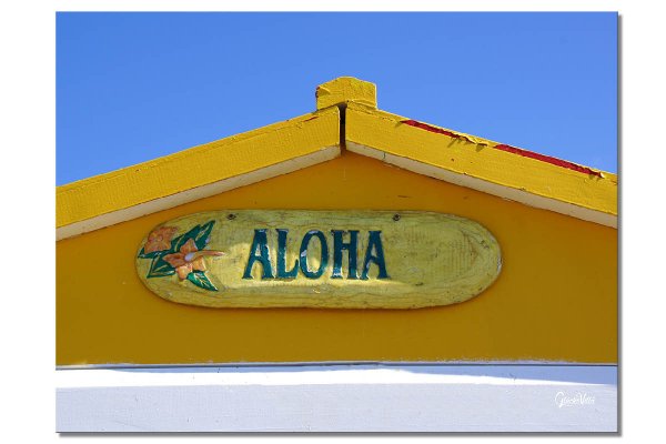 Wandbild: Aloha