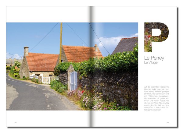 Buch "Lieblingsplätze in der Normandie" - Bildband, Reiseführer, Reisetagebuch