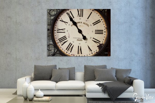 Wandbild: Pariser Uhr
