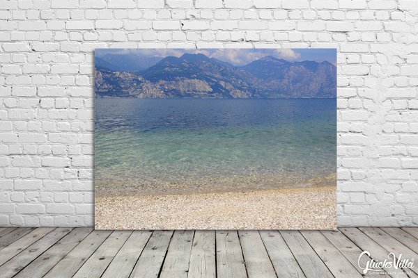 Wandbild: Gardasee Strandidylle
