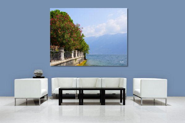 Wandbild: Gardasee Promenade 3