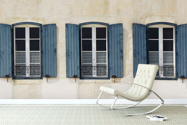 Fototapete selbstklebend - Motiv: Französische Fenster 1