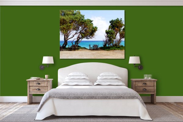 Wandbild: Kreta Fodele Beach Idylle