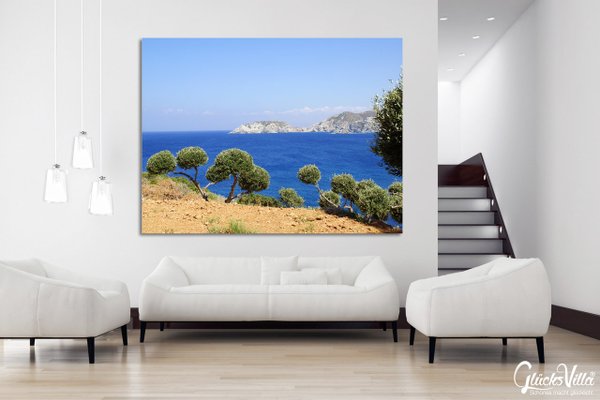 Wandbild: Kreta Olivenhain über Agia Pelagia