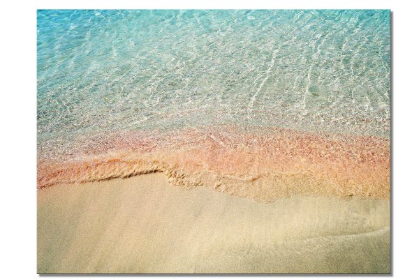 Wandbild: Kreta rosa Sand Elafonissi Beach