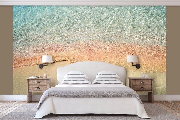 Fototapete selbstklebend - Motiv: Kreta rosa Sand Elafonissi Beach