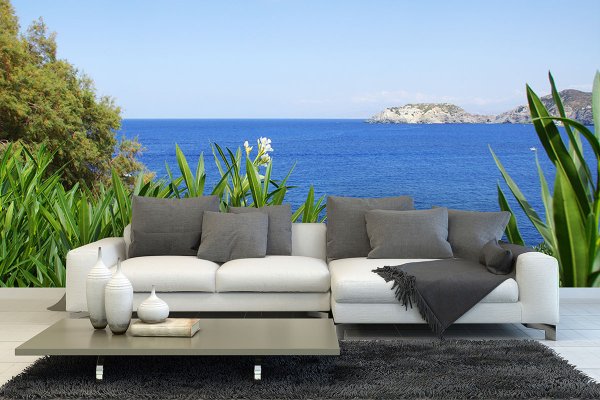 Fototapete selbstklebend - Motiv: Kreta Bucht von Agia Pelagia