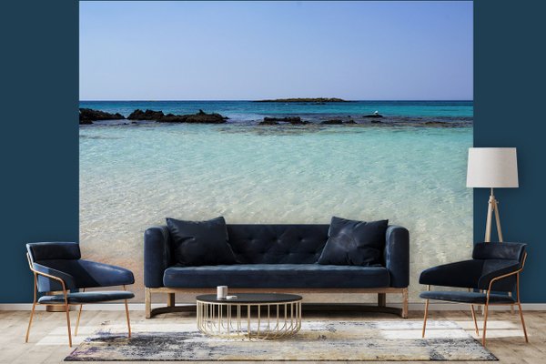 Fototapete selbstklebend - Motiv: Kreta am Elafonissi Beach