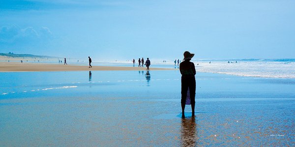 Fototapete selbstklebend - Motiv: à la plage de Biscarosse 11