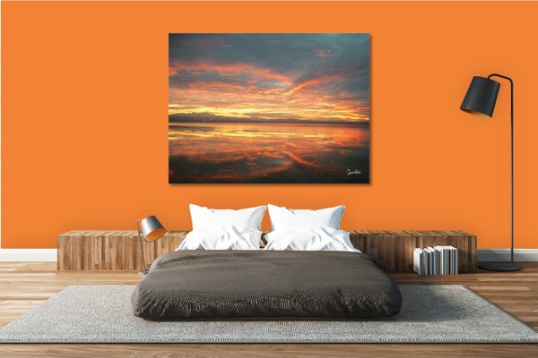 Wandbild: Sonnenuntergang - Personalisierbar