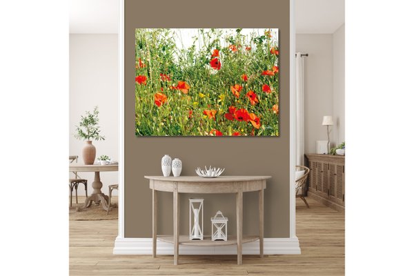 Wandbild: Wildblumenwiese - Personalisierbar