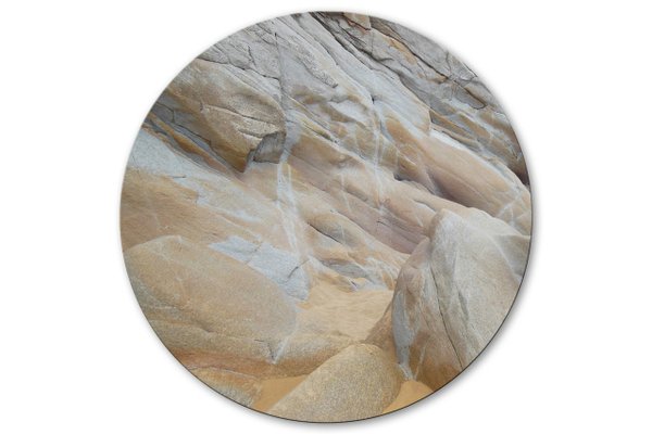 Wandbild rund: Felsformen (viele Größen)